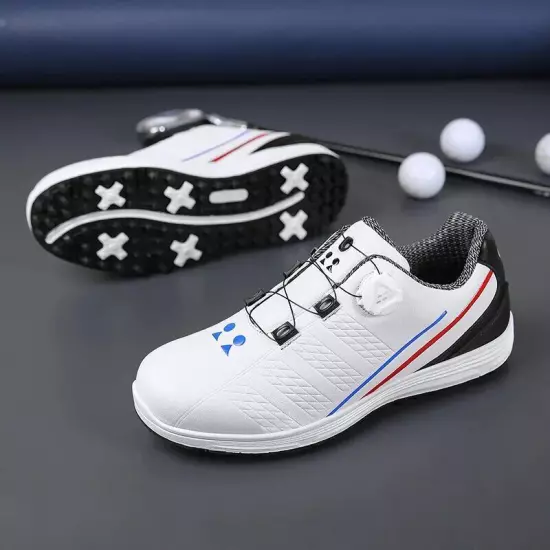 High Quality Waterproof Golf Shoes Men Professional Swivel Buckle Walking Shoes