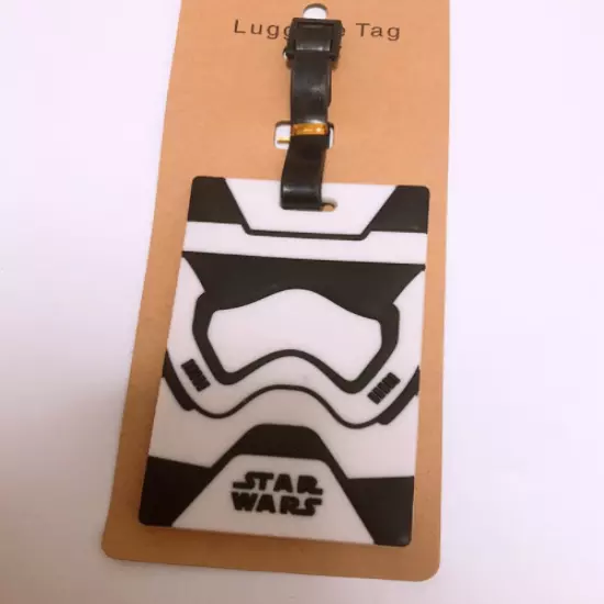 17 Styles Disney Star Wars PVC Travel Baggage Backpack Suitcase Luggage Tags