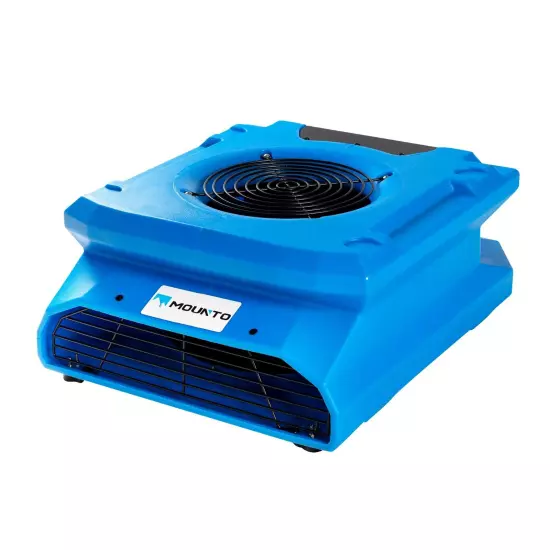 MOUNTO 1/4HP Air Mover Blower Fan For Carpet Drying Water Damage Restoration