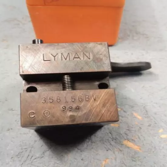 Lyman Bullet Mould #358156 , 2 Cavity 156 grain 