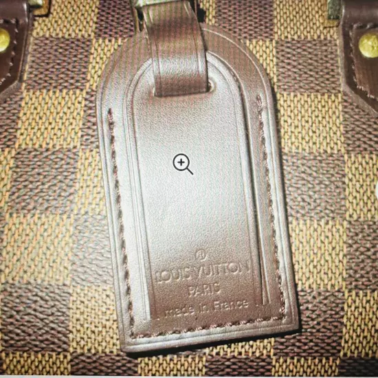 Louis Vuitton Name Tag + Padlock 