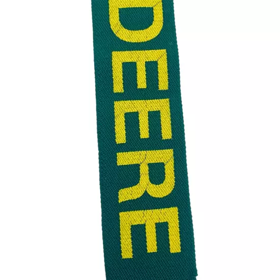 Vintage John Deere Suspenders Green Adjustable Elastic Logo