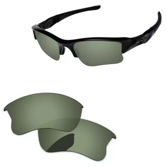 Lensology Polarized Replacement Lenses For-Oakley Flak Jacket XLJ Multi-Options