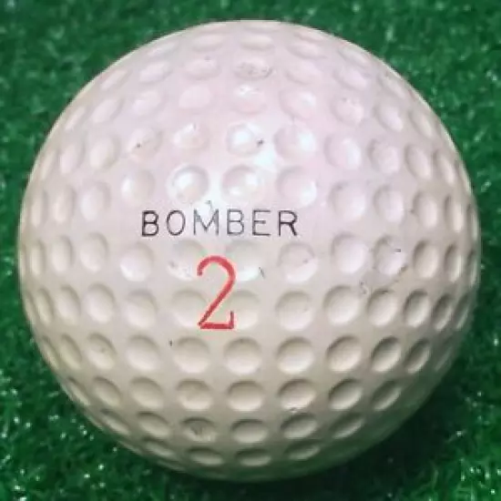 Vintage BURKE BOMBER Steel Center Golf Ball #2