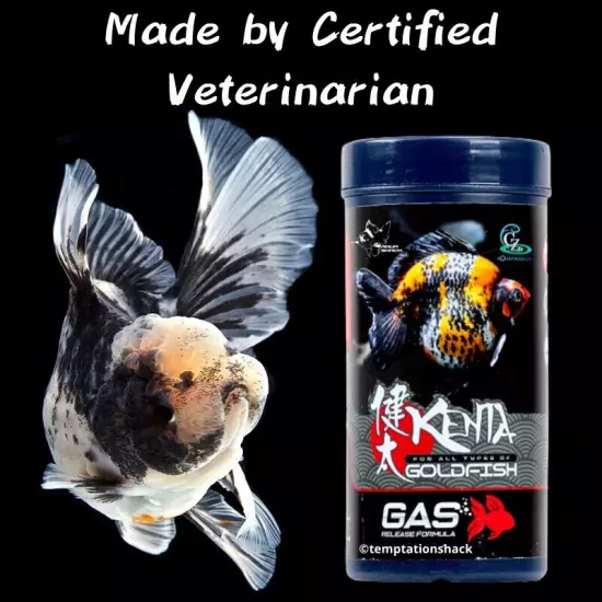 CZ Aqua Kenta Goldfish Gas Release Formula Sinking Pellets Food Prevent Disease