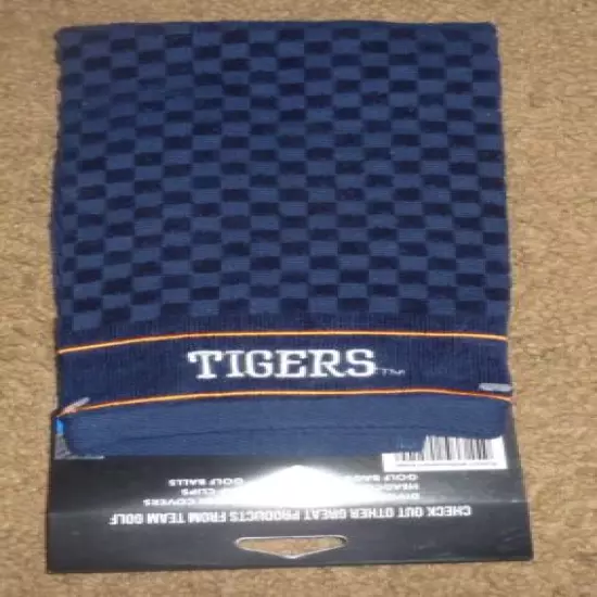 NCAA Embroidered Tri-fold Golf Towel - Auburn University Tigers