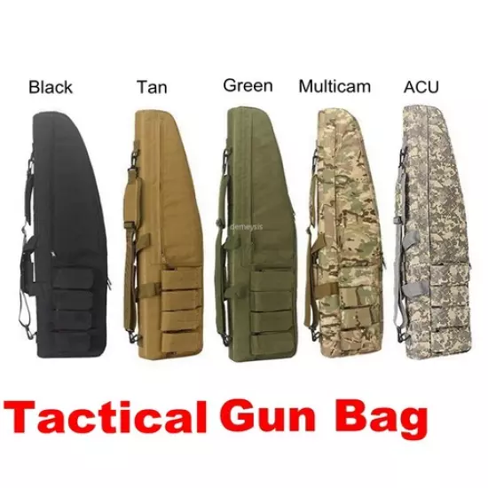 2022 Tactical Bag Hunting Shotgun Rifle Bag with Shoulder Strap 