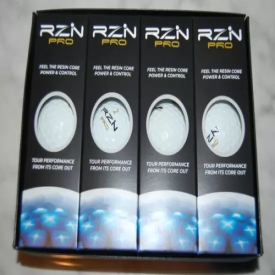  RZN PRO TOUR ( formerly NIKE ) 2 DOZEN GOLF BALLS Free Tees + Markers