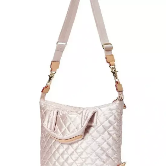 Mz Wallace Inc Small Sutton Crossbody Lt Pastel Silver