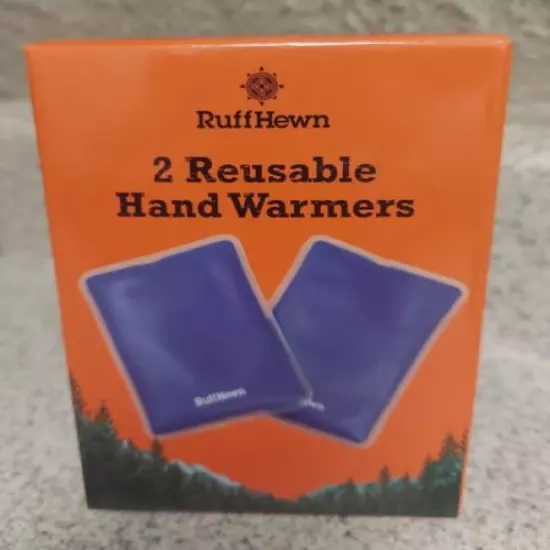 Ruff Hewn 2 Reusable Hand Warmers Open Box and Never Used