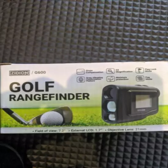 G600 Golf Rangefinder - Laser Range Finder with Slope Compensation Technology -