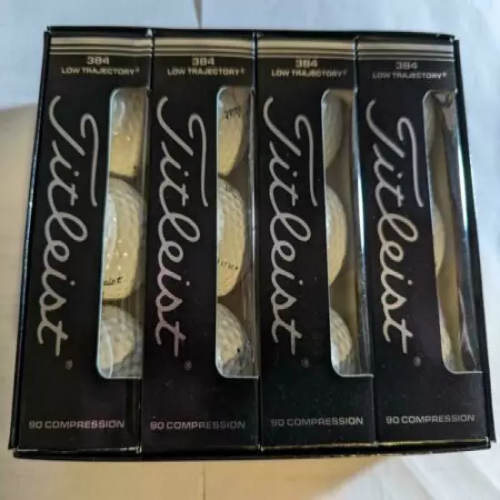 1 Dozen Brand New Titleist Balata Balls NO LOGOS