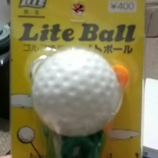 Vtg Lite Ball Golf Practice Driving Ball-#R-5-Japanese-new old stock