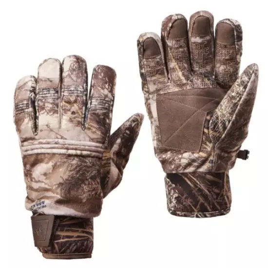 Men's Realtree Max-1 XT, Heat Retention, Scent Control Heavyweight Gloves Size M