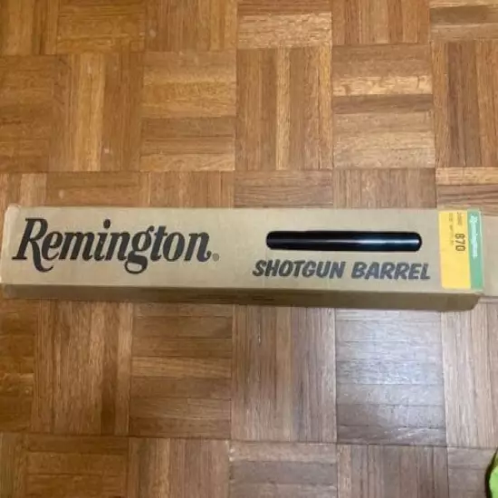 Remington 870 Wingmaster 12ga 20'' Rifle Sight High Gloss IC Barrel NEW