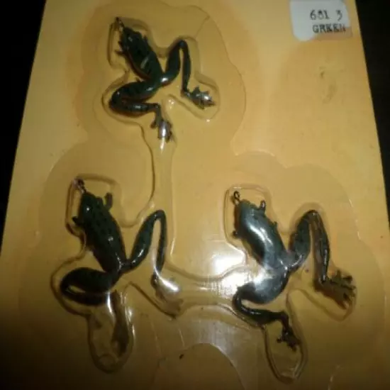  Vintage Felmlee's Weedless Floating Frog Lures