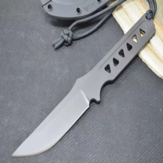 Spartan Blades Formido Fixed Blade - Black Blade / Black Kydex Sheath SB39BKKYBK