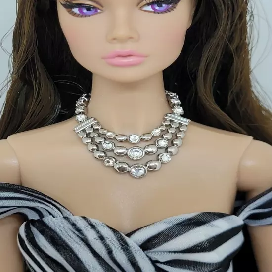 Silkstone Barbie Necklace Accessories Integrity Toys, Poppy Parker From Mattel