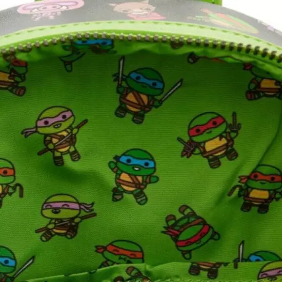 Loungefly Teenage Mutant Ninja Turtles (TMNT) Sewer Cap Mini Backpack