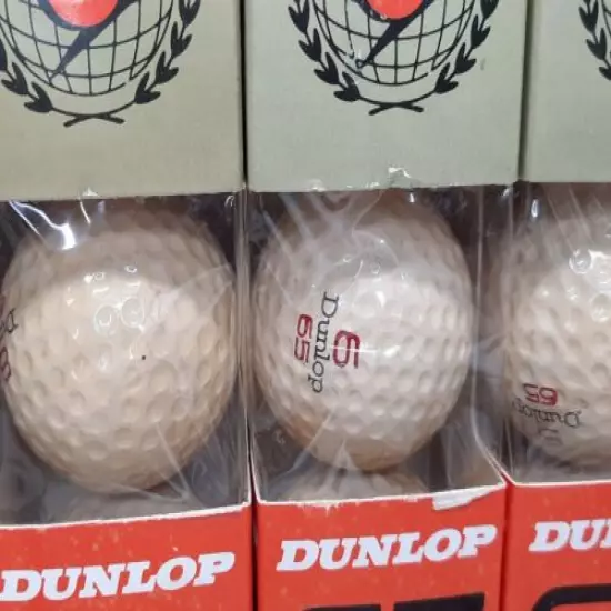 One Dozen Dunlop 65 Vintage Golf Balls #5,#6,#7 & #8