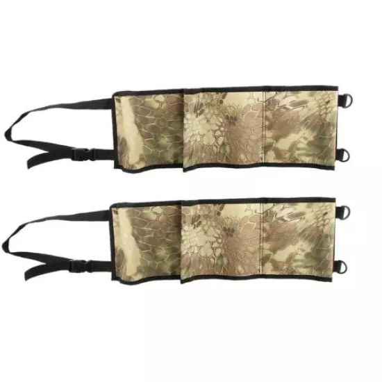 Front Seat Back Rest Pocket Gun Sling Rack Camouflage Hanging Bag For Car Truck 