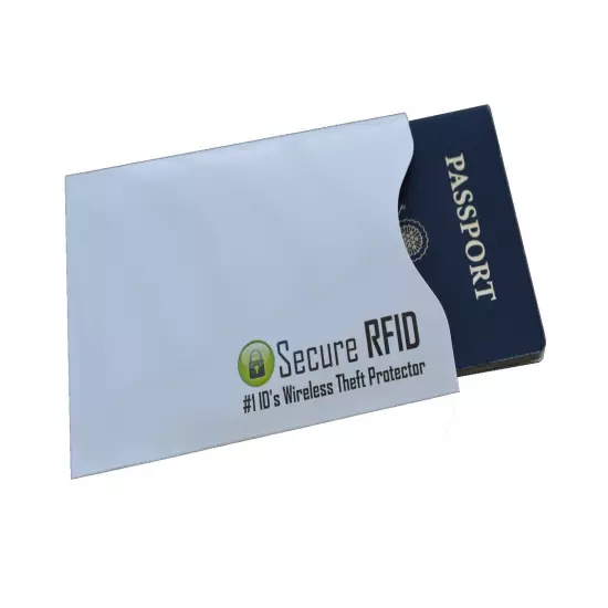 Secure RFID Blocking Sleeves Credit Cards Passports Protector Shield Holders