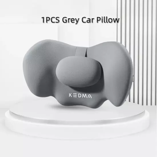 Car Headrest Neck Pillow Waist Pillow Car Seat Back Cushion Lumbar Universal