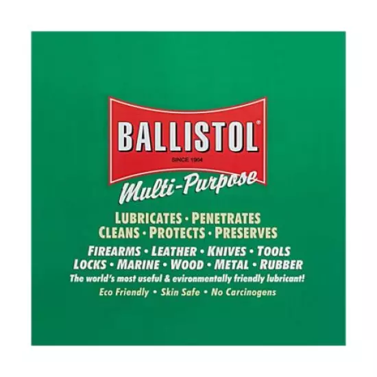 Ballistol Multi-Purpose Oil Aerosol spray 6 oz Green Natural Biodegradable