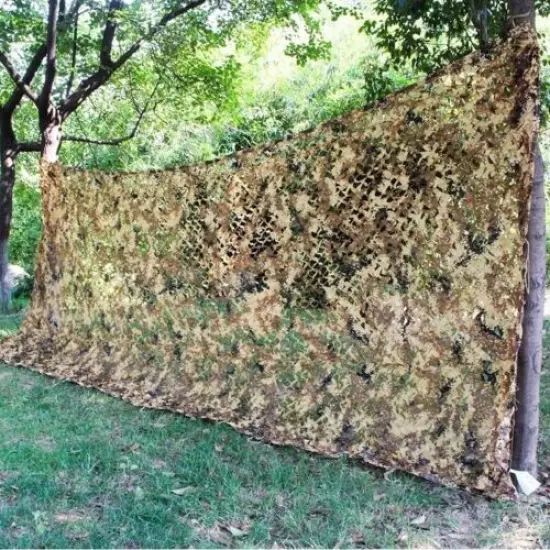 Desert Digital Camouflage Netting Outdoor Army Hunting Camping Camo Net Cover 