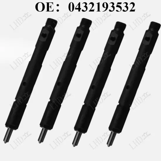 4× Fuel Injector 0432193532 0 432 193 532 For Ford Ranger Diesel 2.8L 2001-2006，