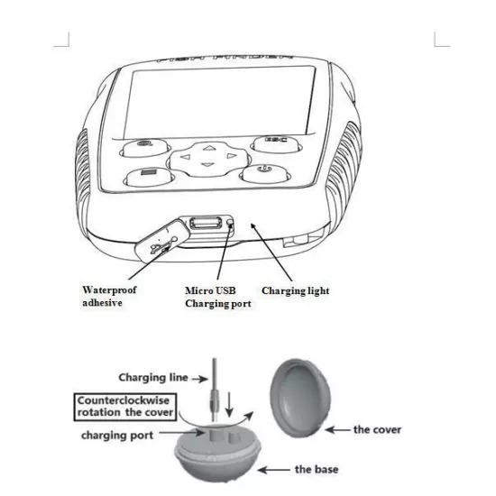 180m Range, 50m Depth, Colour Wireless Fish Finder Rechargeable-Carp, boat, rod