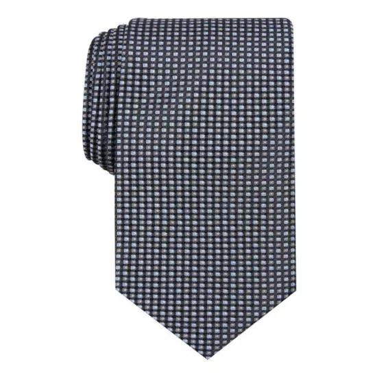 NAUTICA Mens Navy Dotted Textured Slim Neck Tie