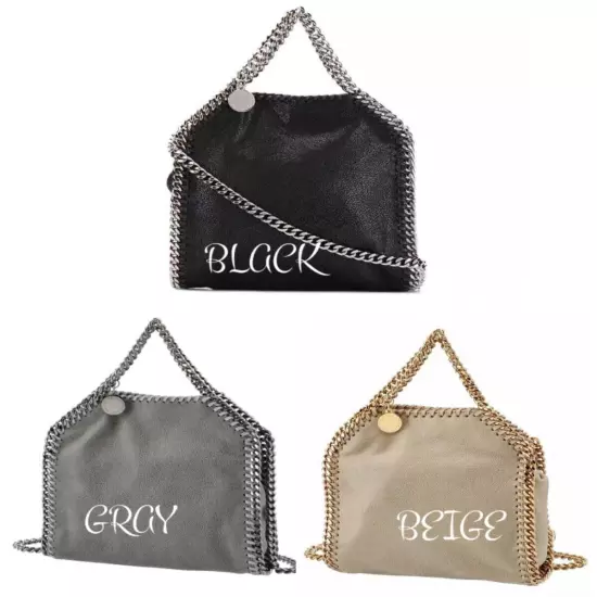 STELLA MCCARTNEY Falabella Tiny Chain Handbag Shoulder Bag 2Way 4Colors Outlet