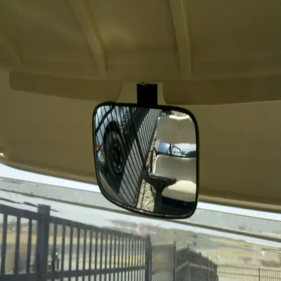 Custom marked Rearview Mirror for Golf carts EZ Go, Club Car, Yam, Beer/GolfBall