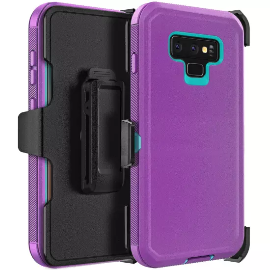 For Samsung Galaxy Note 9 Heavy Duty Shockproof Phone Case Cover / Belt Clip