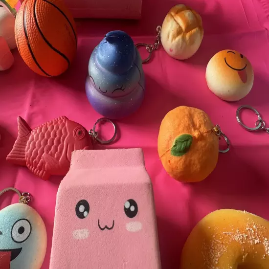 Lot Of Squishy Toys