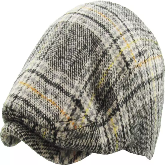 Mens Ivy Hat Golf Driving Ascot Winter Flat Cabbie Newsboy