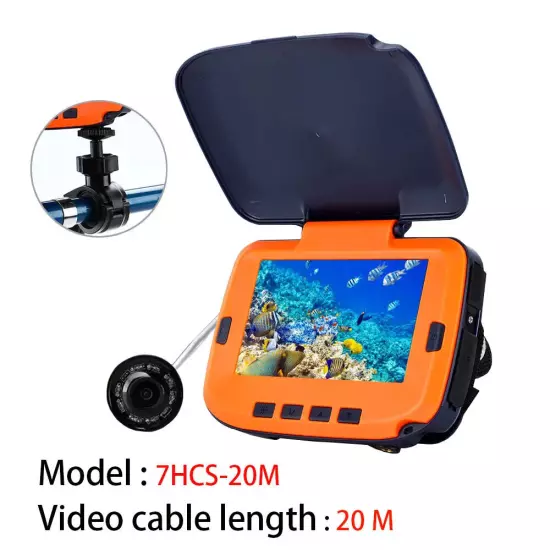 15M/20M Fish Finder Underwater Ice Fishing Camera Monitor Night Vision Camera