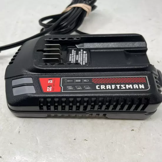 CRAFTSMAN NEW GENUINE CMCB102 V20 V12 12 Volt & 20-Volt Tool Battery Charger