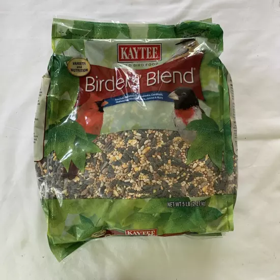 Kaytee Birders Blend 5lb Cardinals Woodpeckers Juncos Grosbeaks