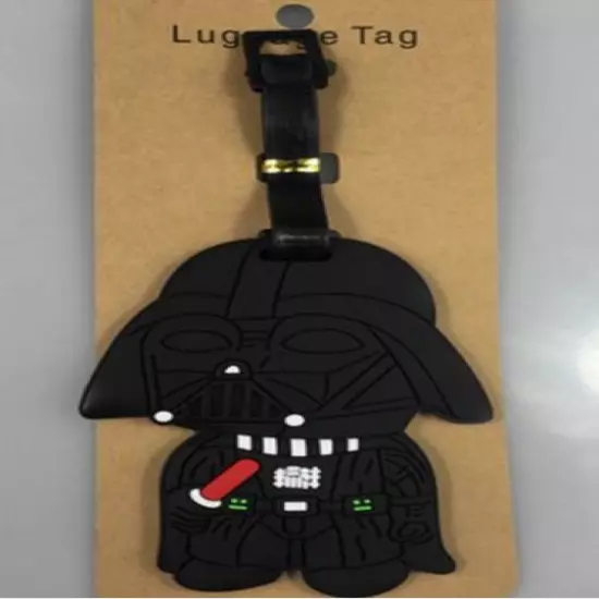 17 Styles Disney Star Wars PVC Travel Baggage Backpack Suitcase Luggage Tags