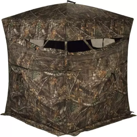 Hunting Blind Realtree Edge Turkey Hunter Cover Deer Tent Fits 3 Hunt 58 X 58