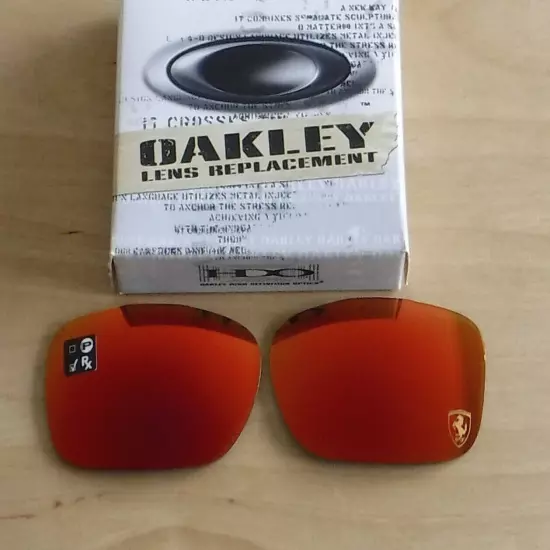 Oakley Twoface 9189 Ruby Iridium Sunglasses Ferrari Replacement Lens