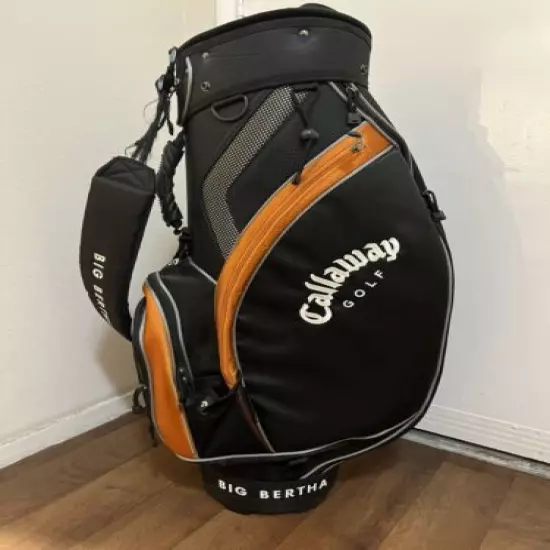 Callaway Big Bertha Palm Valley 45th Invitational Staff Bag Orange/Black