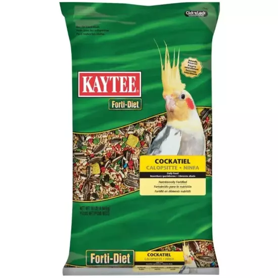  Cockatiel Pet Bird Food Seed, 10 lbs