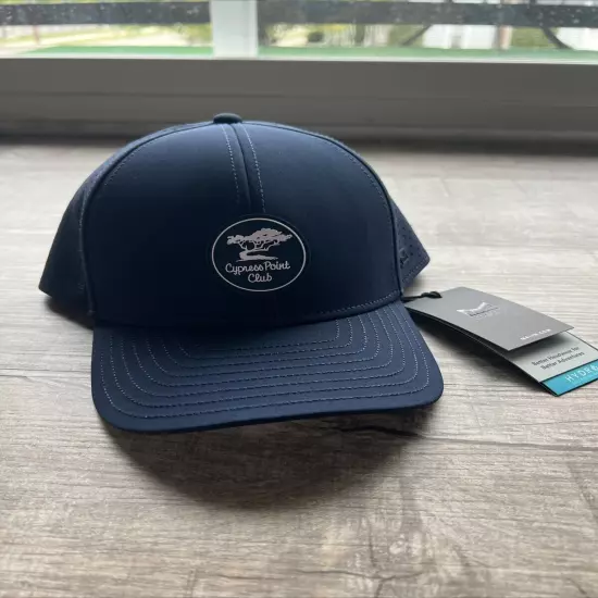 BRAND NEW TAGS Rare CYPRESS POINT GOLF CLUB Melin Golf Hat CPC HAT NAVY NEW