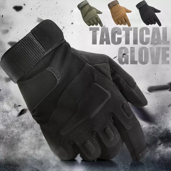 Tactical Airsoft Shooting Hunting Gloves Military Combat Full/Half Finger Gloves