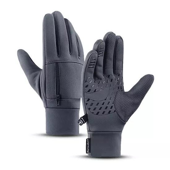 -10℉ Waterproof Windproof Touch Screen Warm Winter Gloves for Cold Weather Men