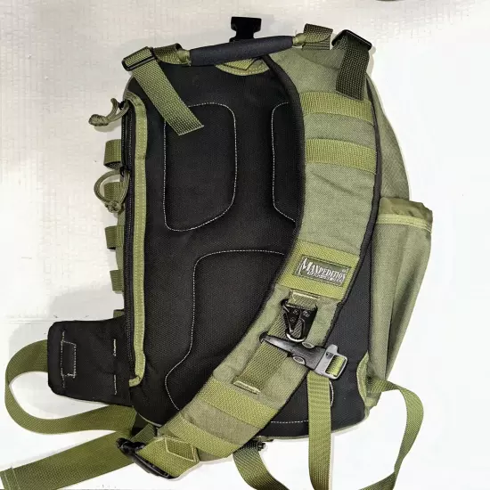 Maxpedition 0431B Sitka Gearslinger Backpack Green Black Small Bags Included