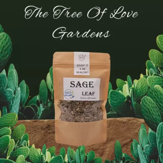 Sage Leaf Tea | Organic Sage Tea | Sage Leaves | Salvia officinalis